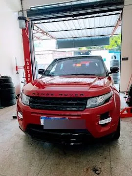 Range Rover em manutenção na Euro Motors – Oficina mecânica Goiânia